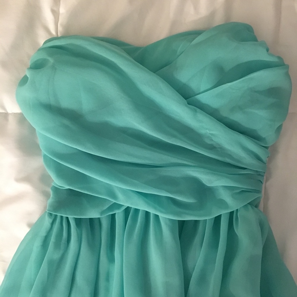 lulus strapless mini dress